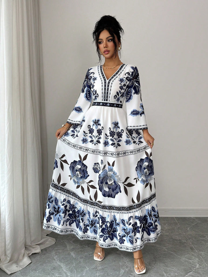 SHEIN maxi ruha, mix színek
