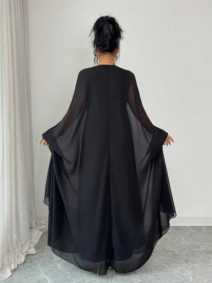 Rochie maxi SHEIN, negru
