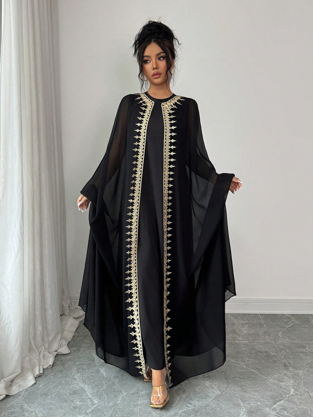Rochie maxi SHEIN, negru