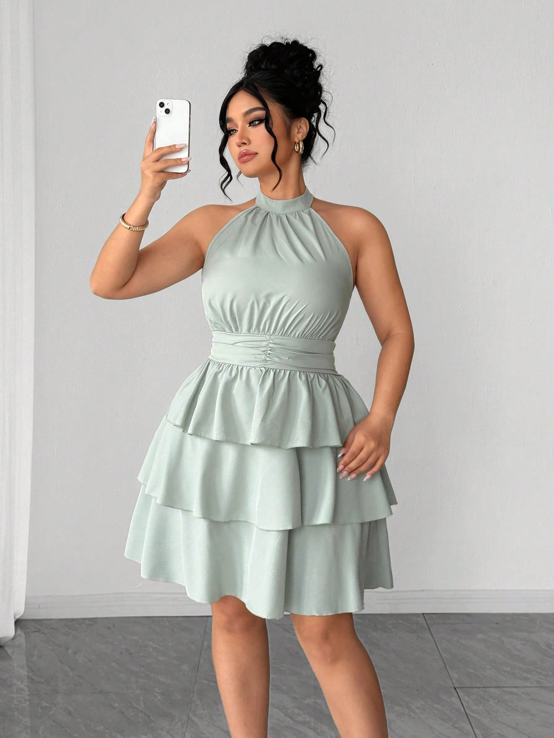 Rochie SHEIN, verde