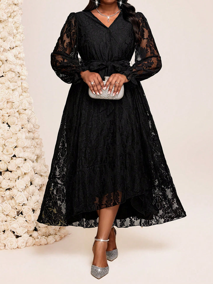 Rochie midi SHEIN, negru