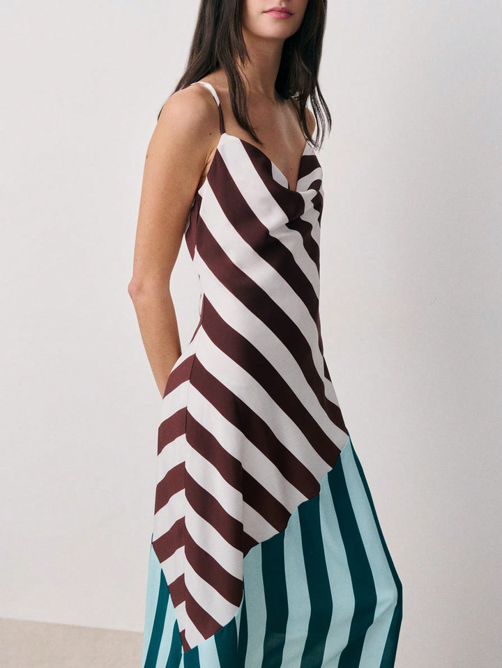 Rochie midi SHEIN, mix culori