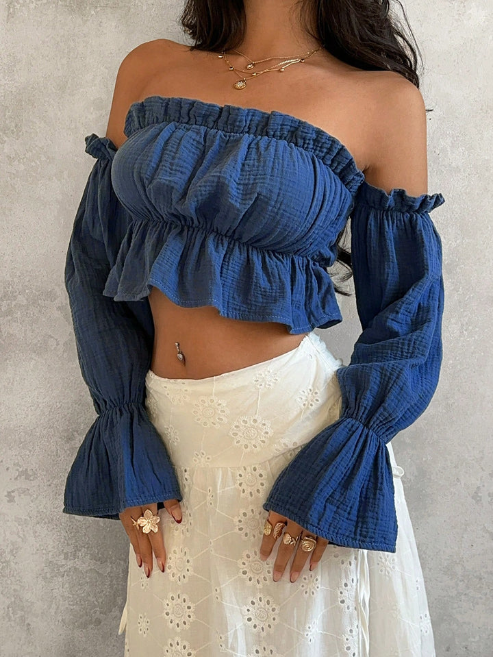 Top SHEIN, albastru