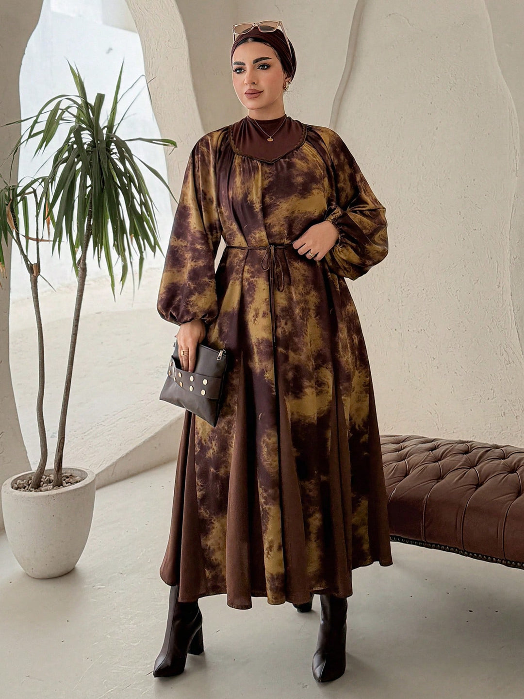 Rochie SHEIN, maro