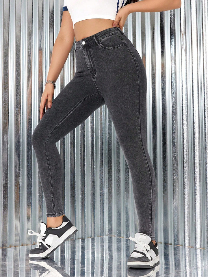 Jeans SHEIN, negru