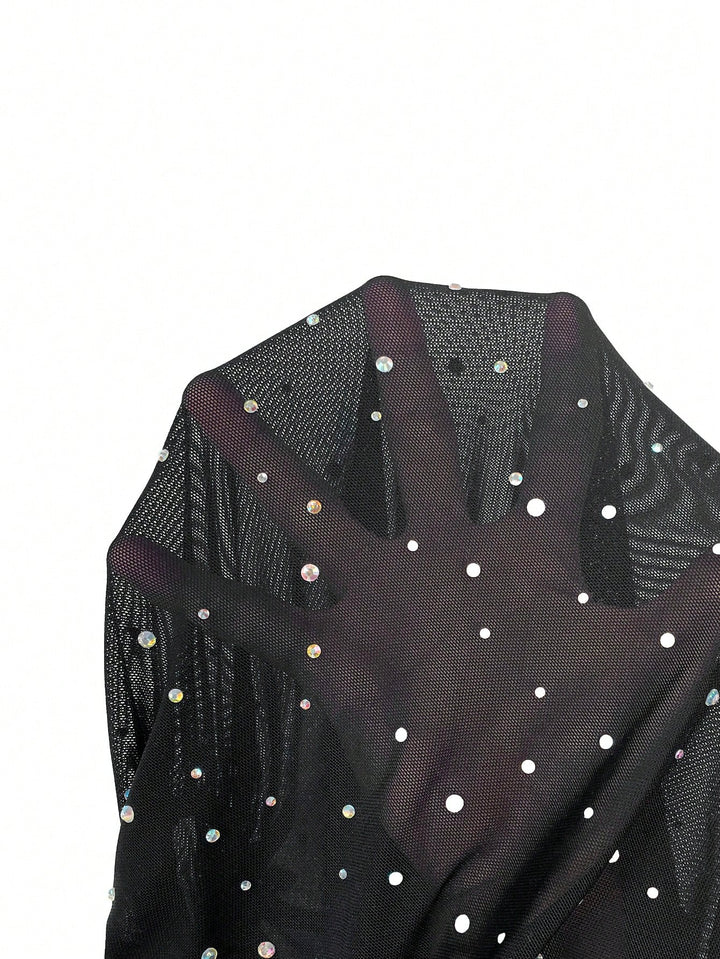 Top SHEIN, negru