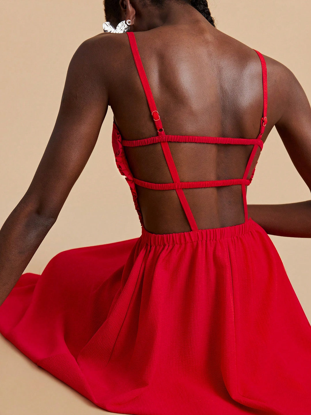 Rochie maxi SHEIN, roșu