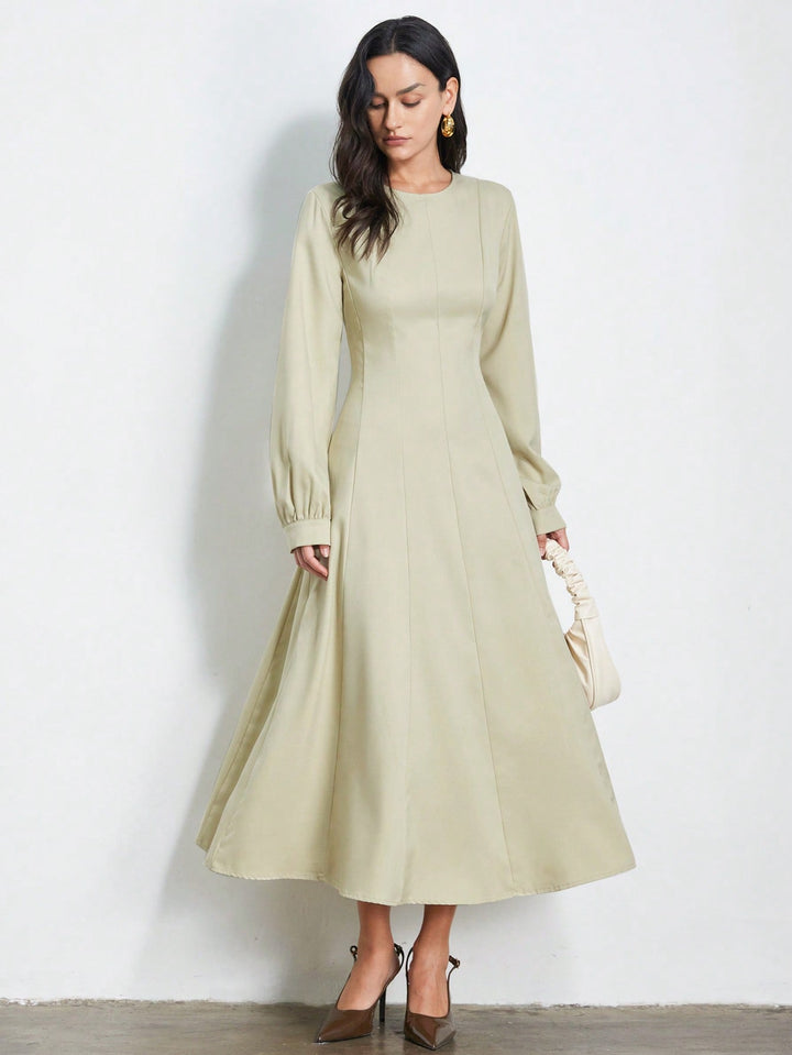 Rochie maxi SHEIN, gri