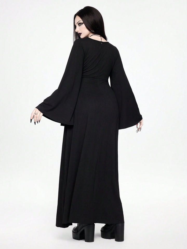 Rochie maxi SHEIN, negru