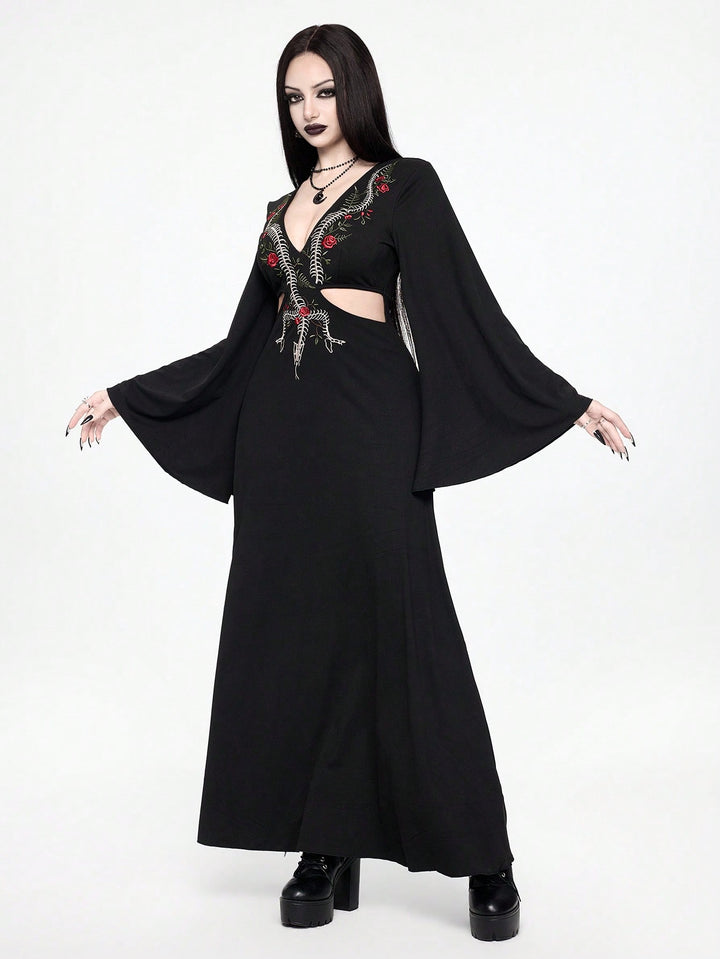 Rochie maxi SHEIN, negru