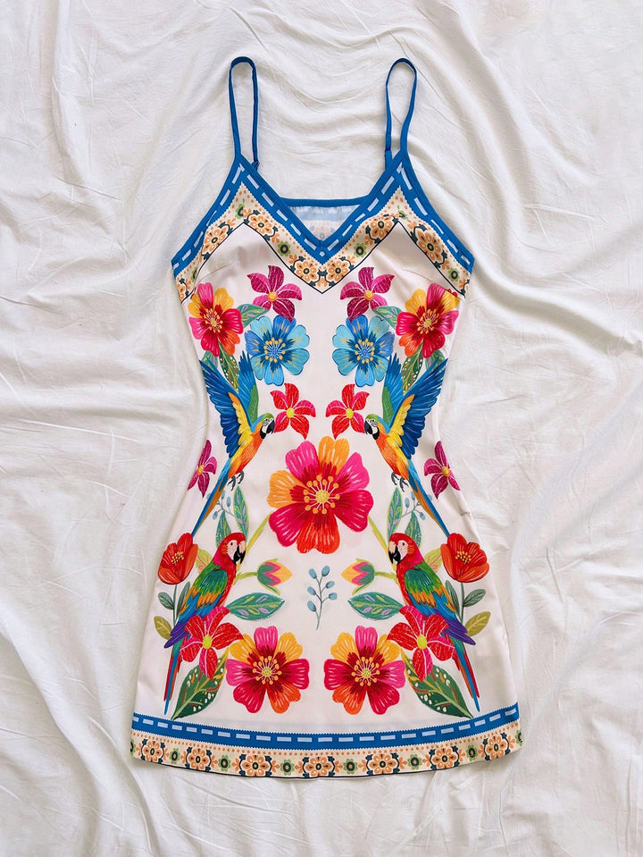 Rochie mini SHEIN, mix culori