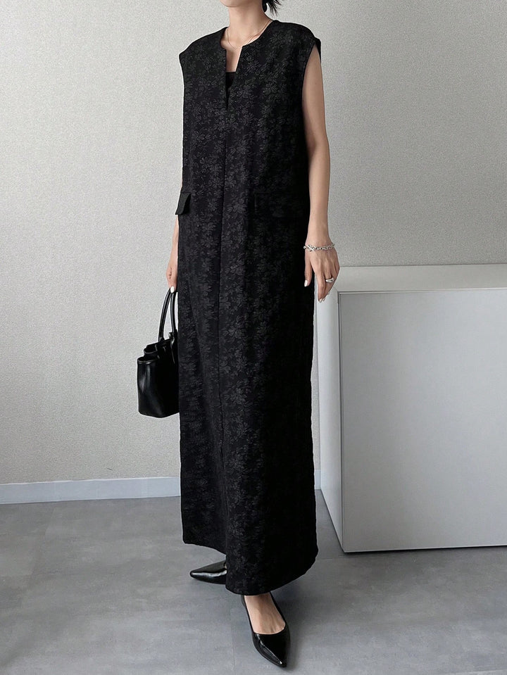 Rochie maxi SHEIN, negru