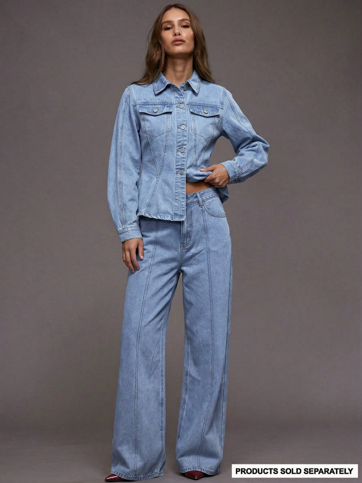 Jeans SHEIN, albastru