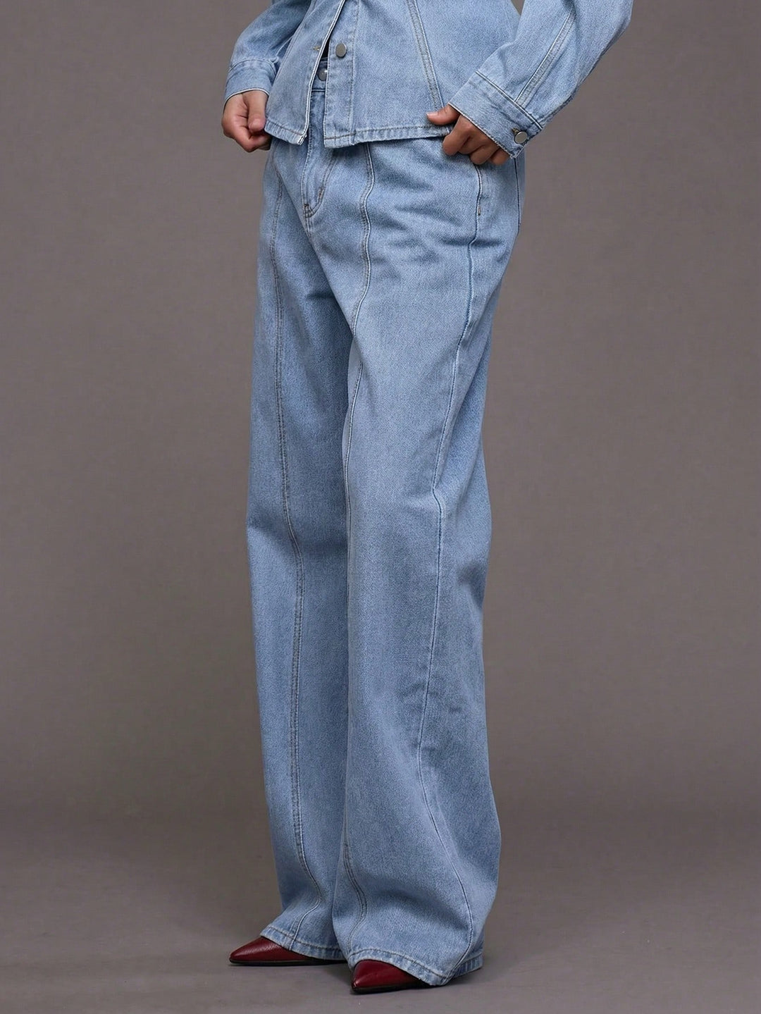 Jeans SHEIN, albastru