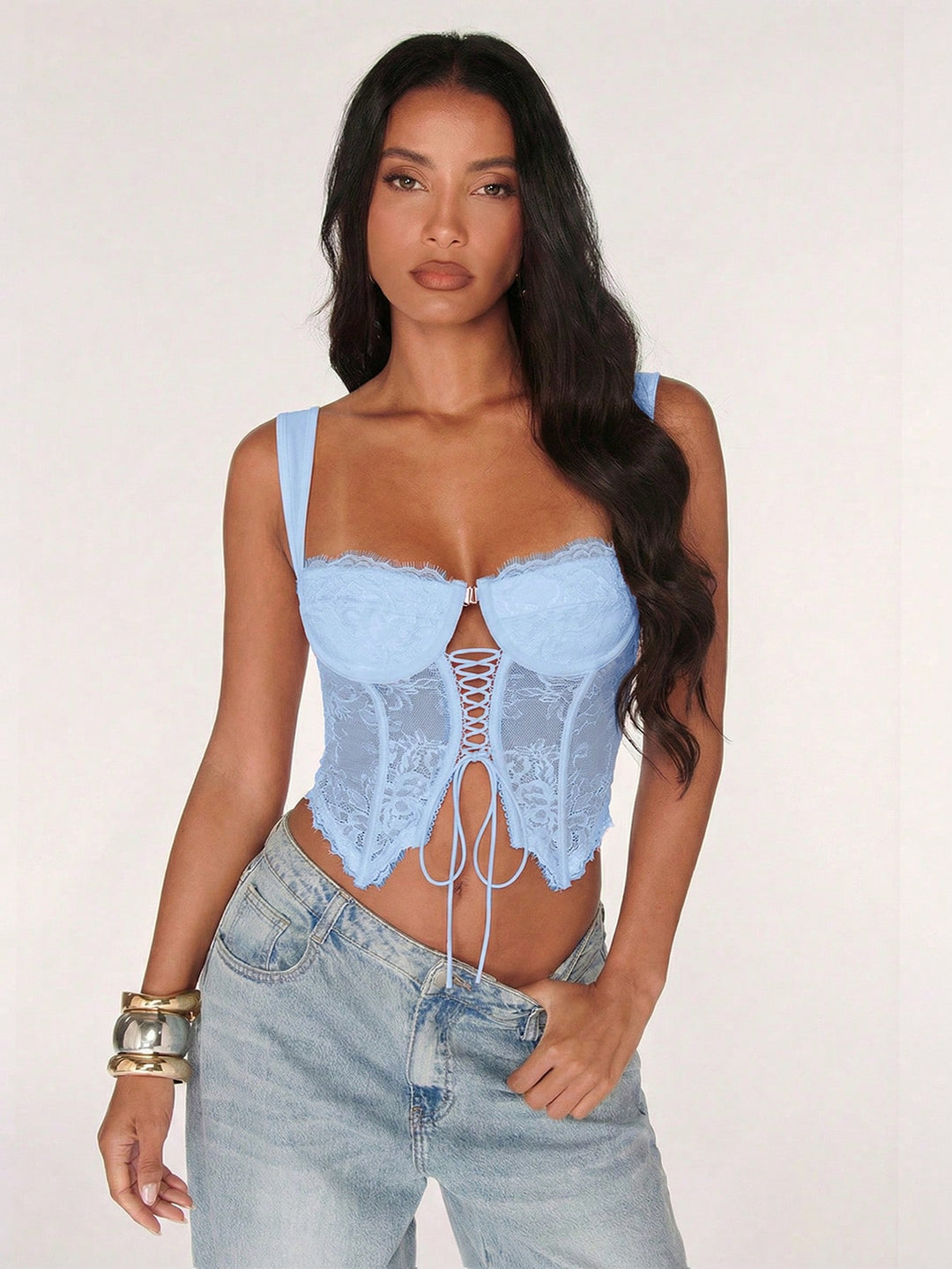 Top SHEIN, albastru