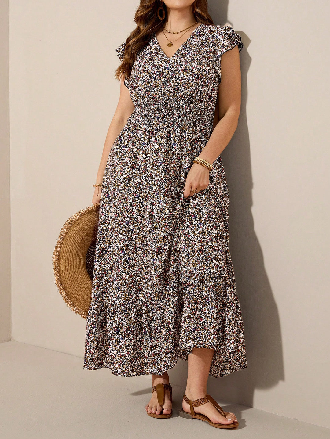 Rochie SHEIN, mix culori