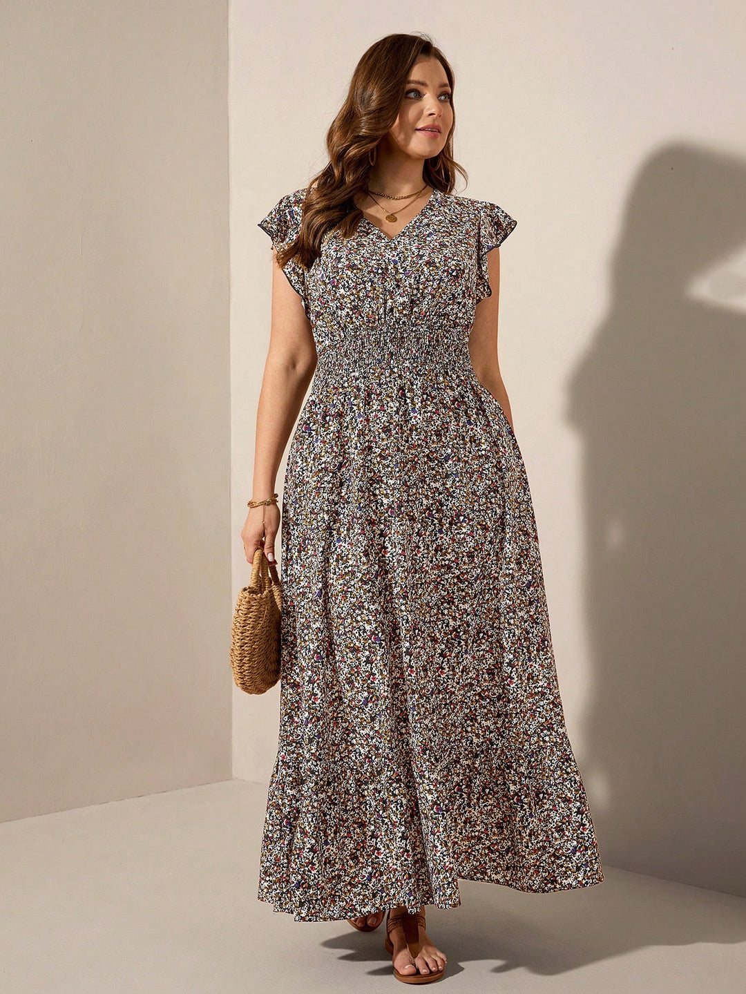Rochie SHEIN, mix culori