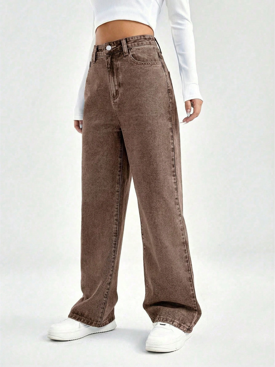 Jeans SHEIN, maro