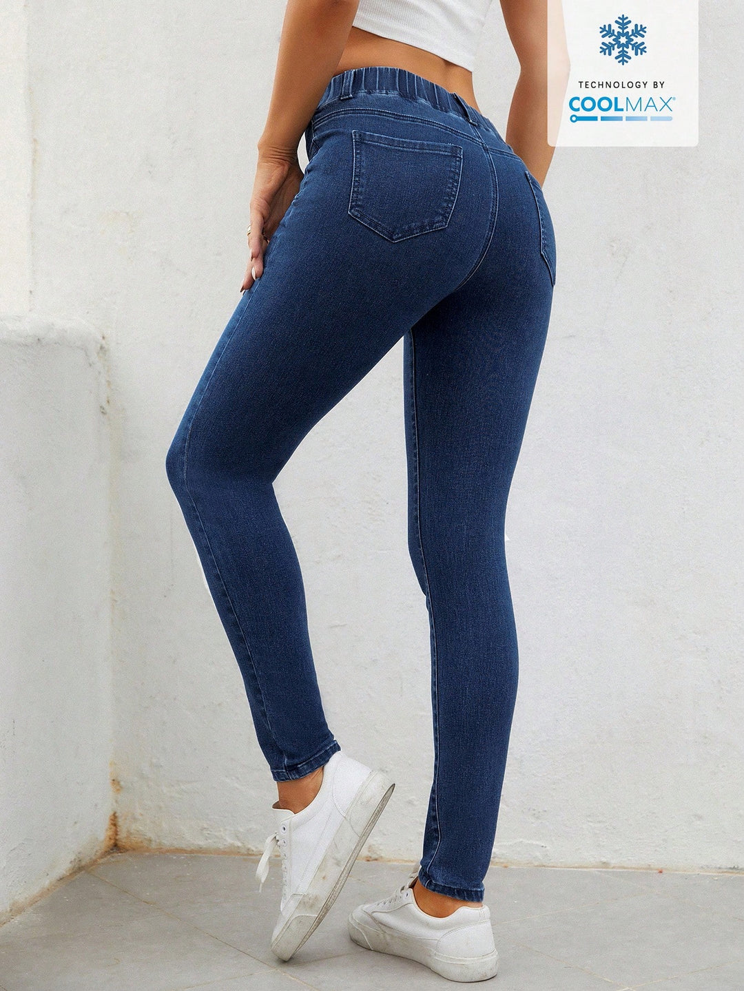 Jeans SHEIN, albastru