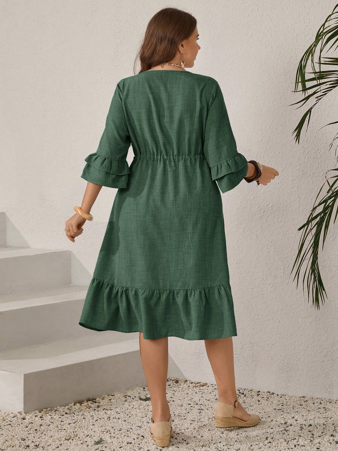 Rochie SHEIN, verde