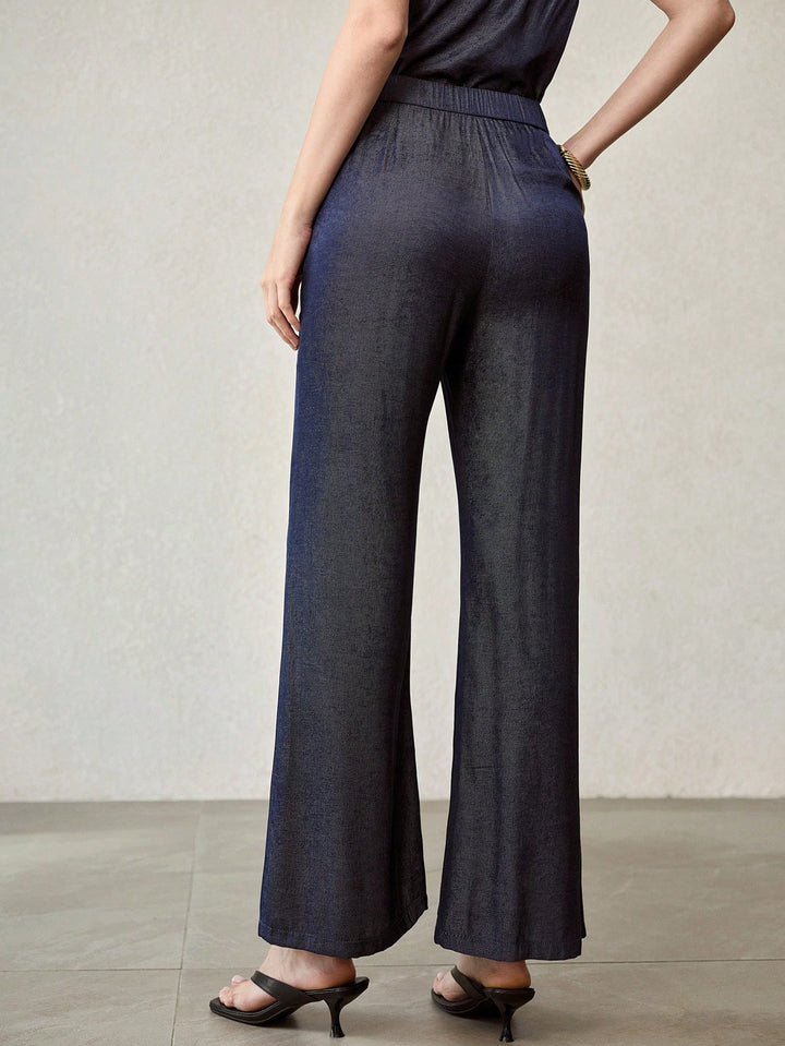 Pantaloni SHEIN, albastru