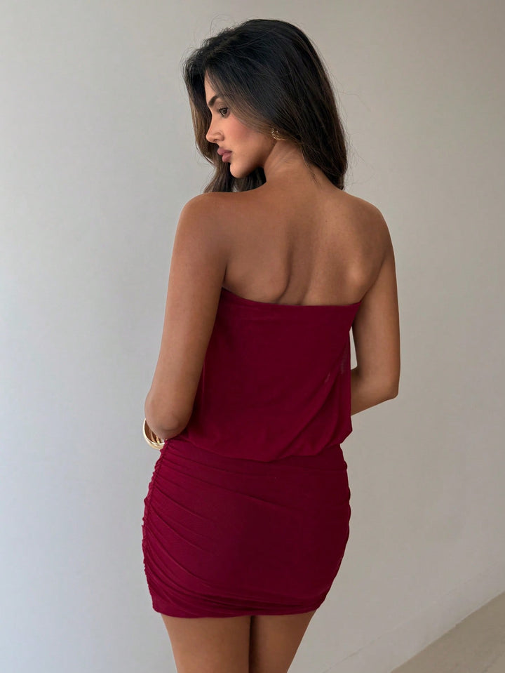 Rochie mini SHEIN, vișiniu