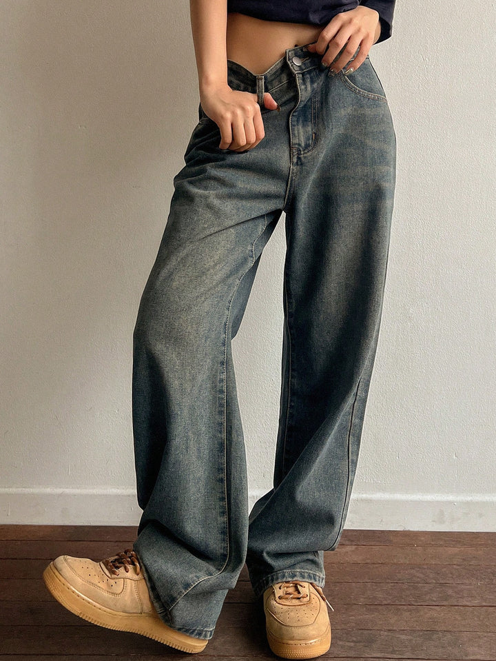 Jeans SHEIN, albastru