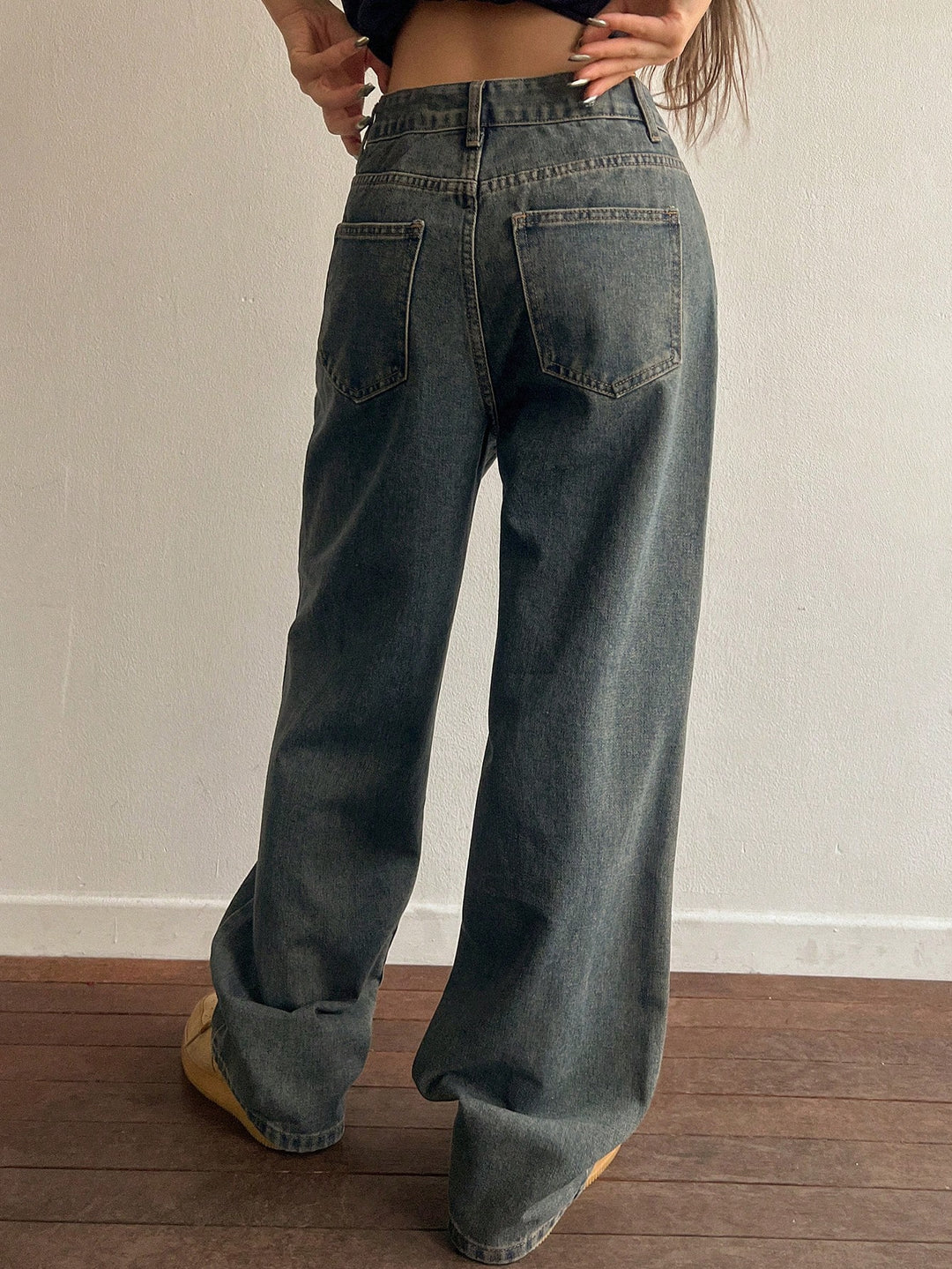 Jeans SHEIN, albastru