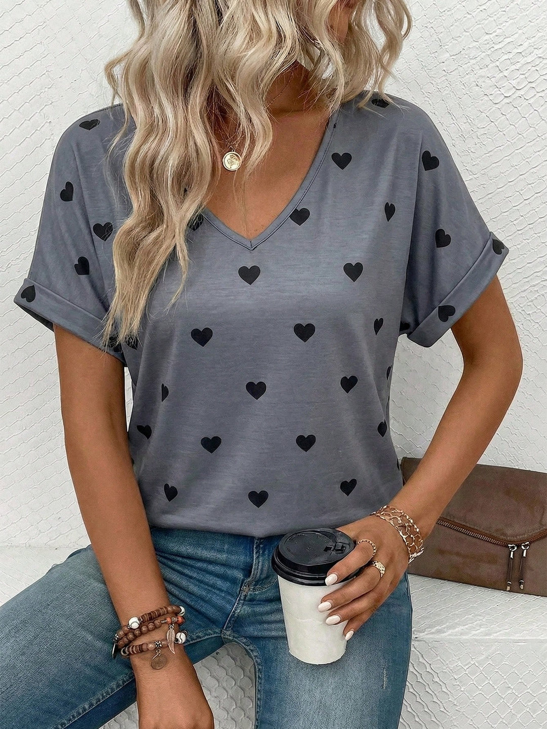 Tricou SHEIN, gri