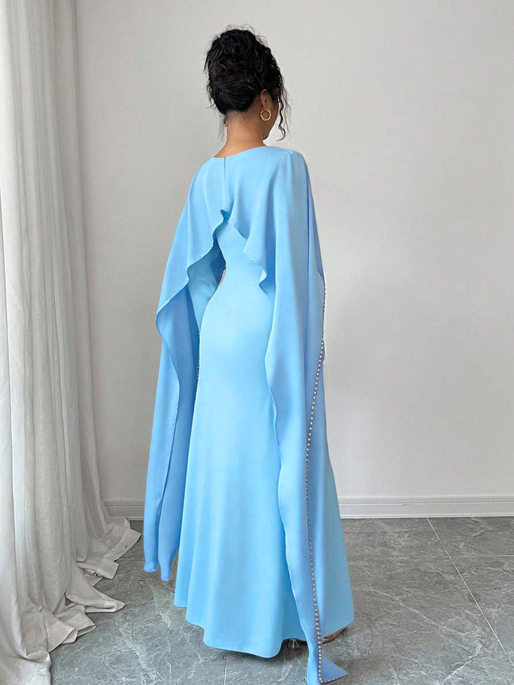 Rochie maxi SHEIN, albastru