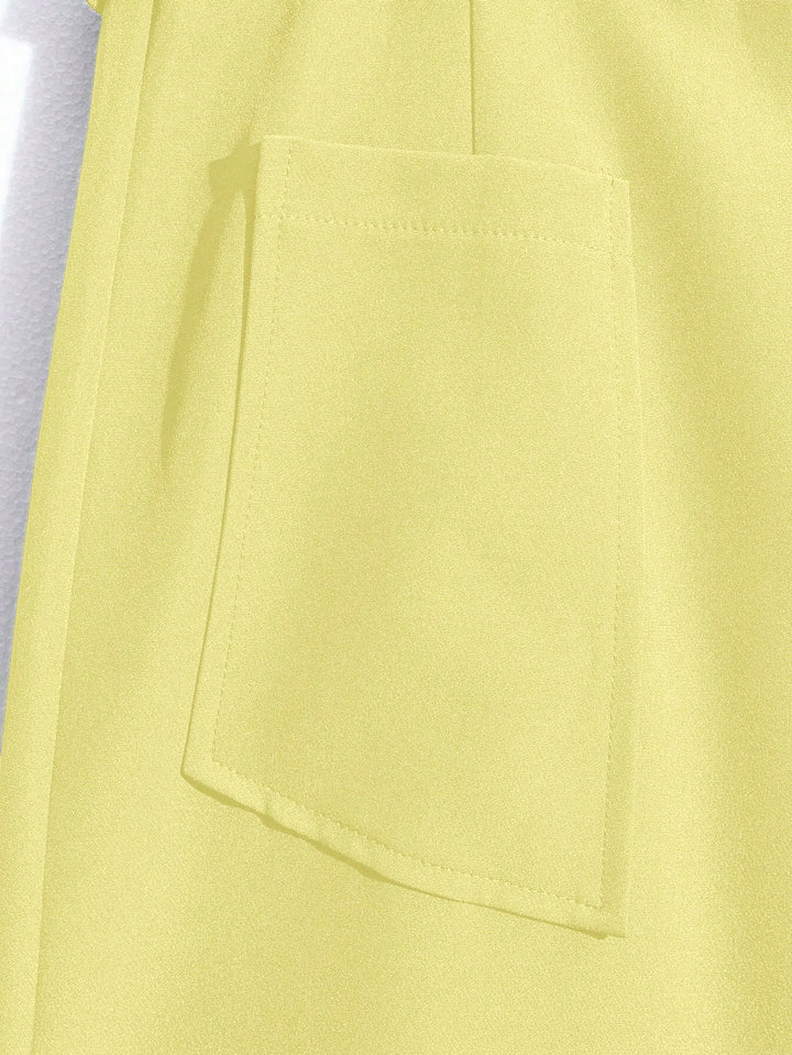 Pantaloni SHEIN, galben