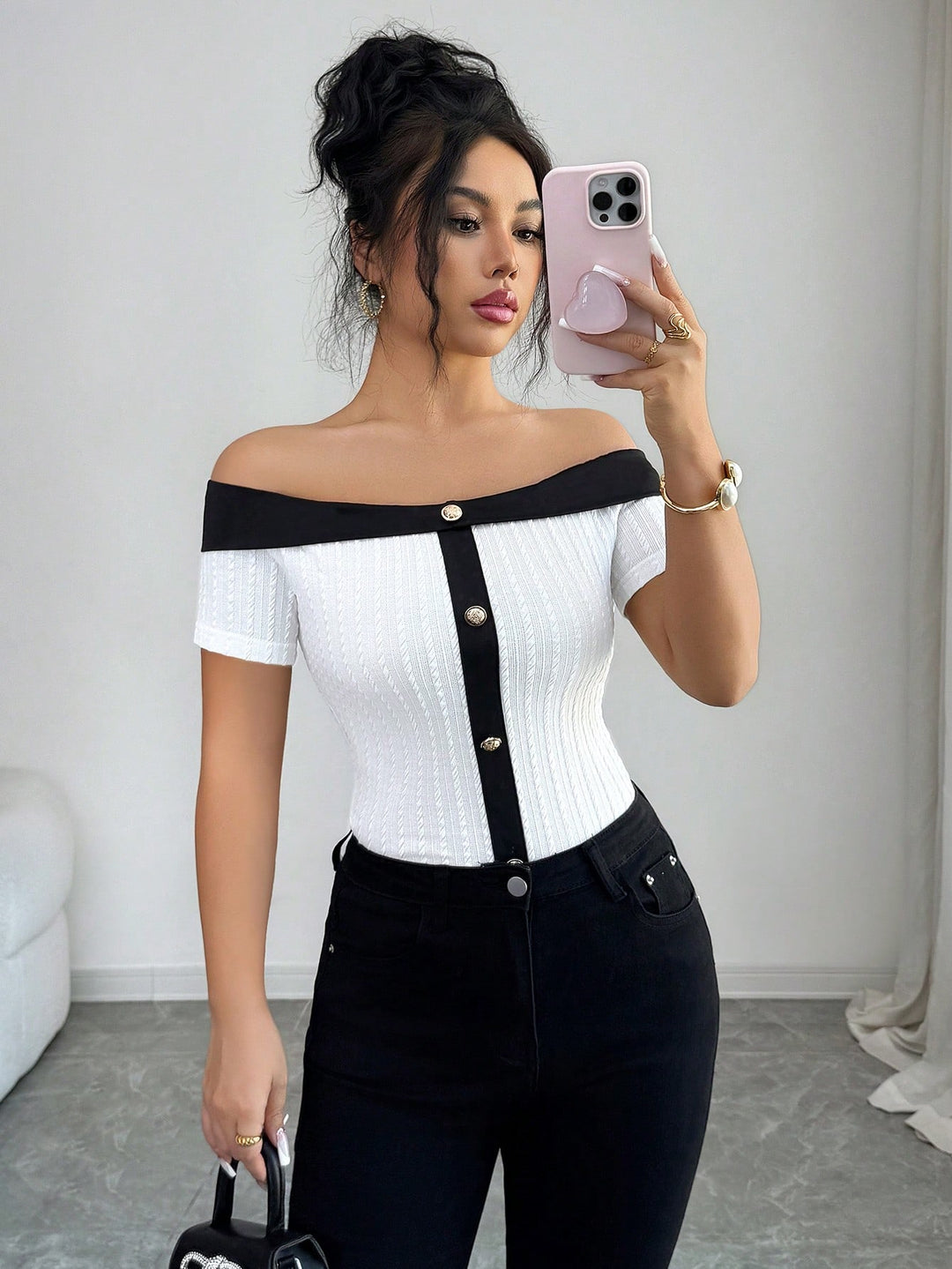 Tricou SHEIN, negru