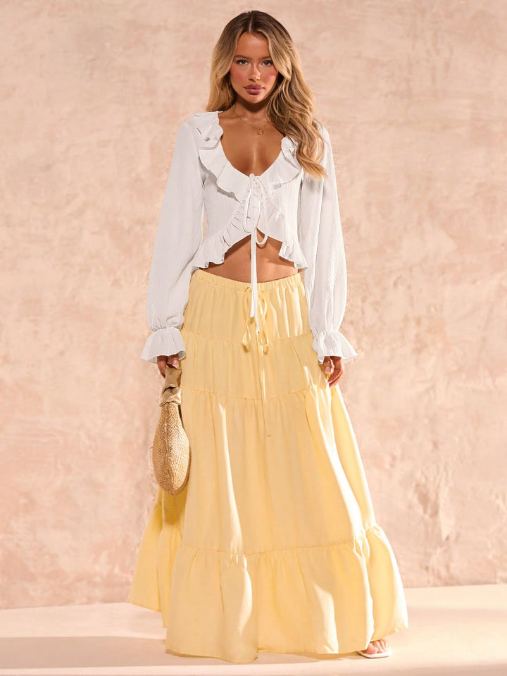 Bluza tip cămașă SHEIN, alb