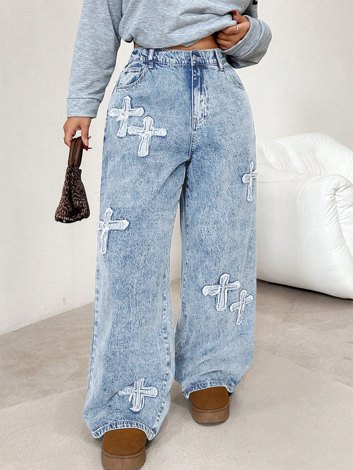 Jeans SHEIN, albastru