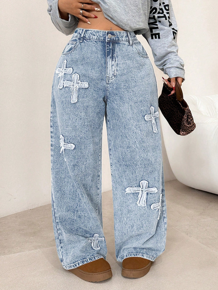 Jeans SHEIN, albastru