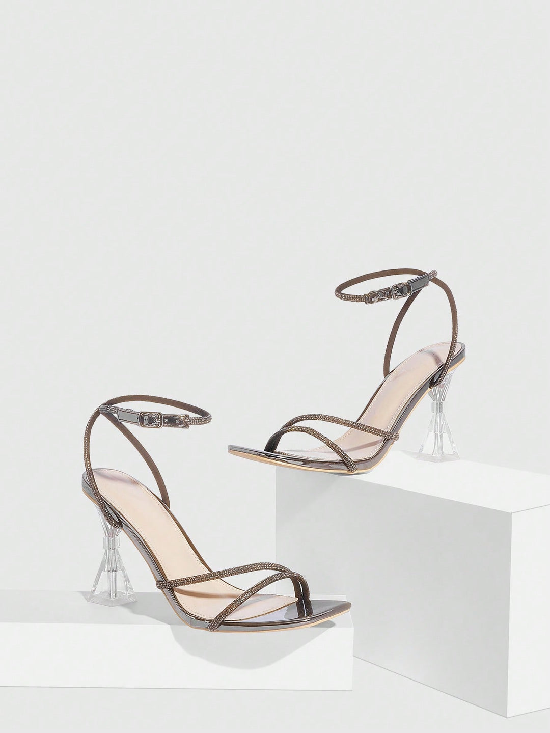 Sandale SHEIN, bronz