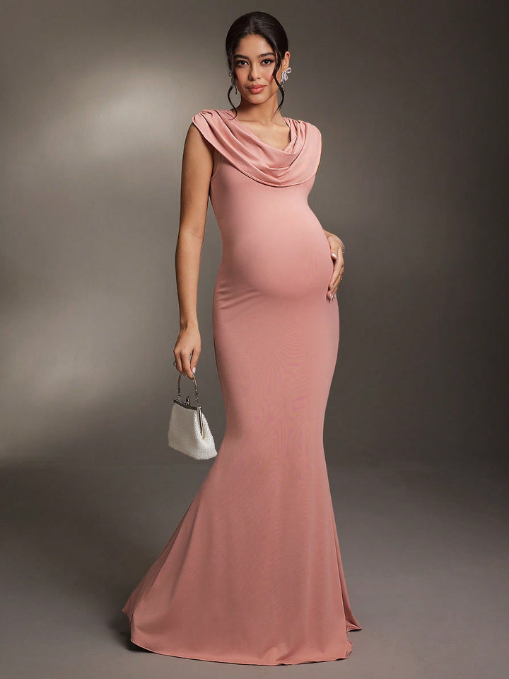 Rochie de gravide SHEIN, roz