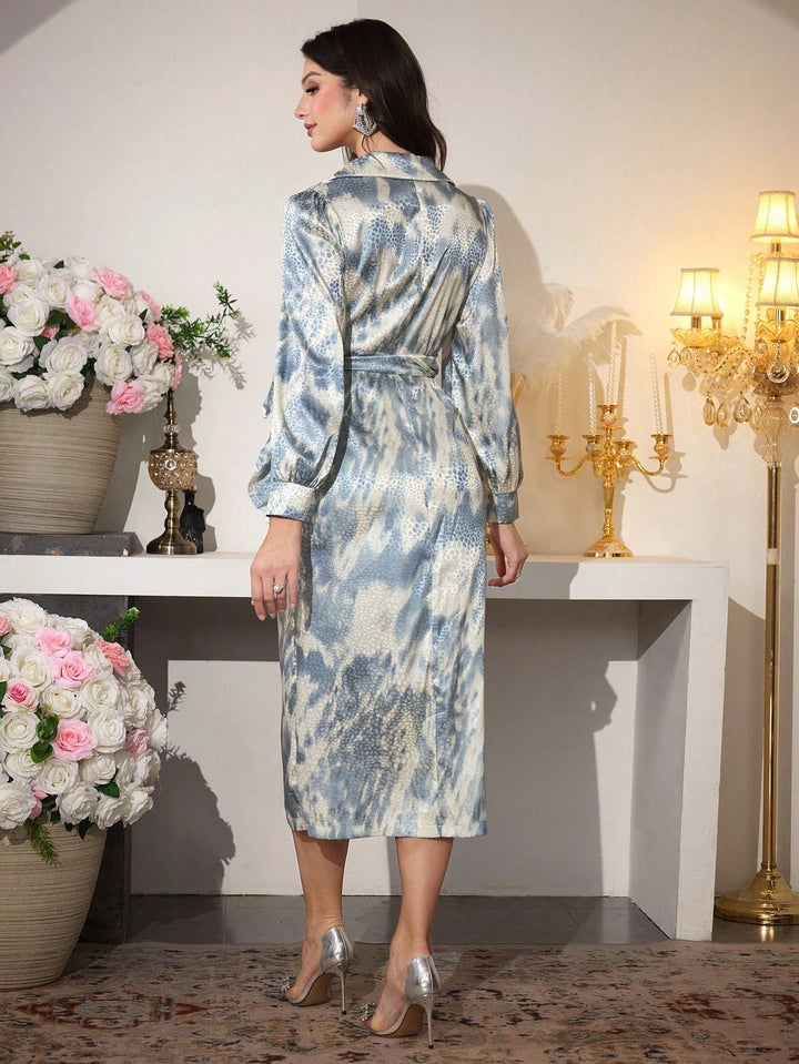 SHEIN Maxi ruha, kék