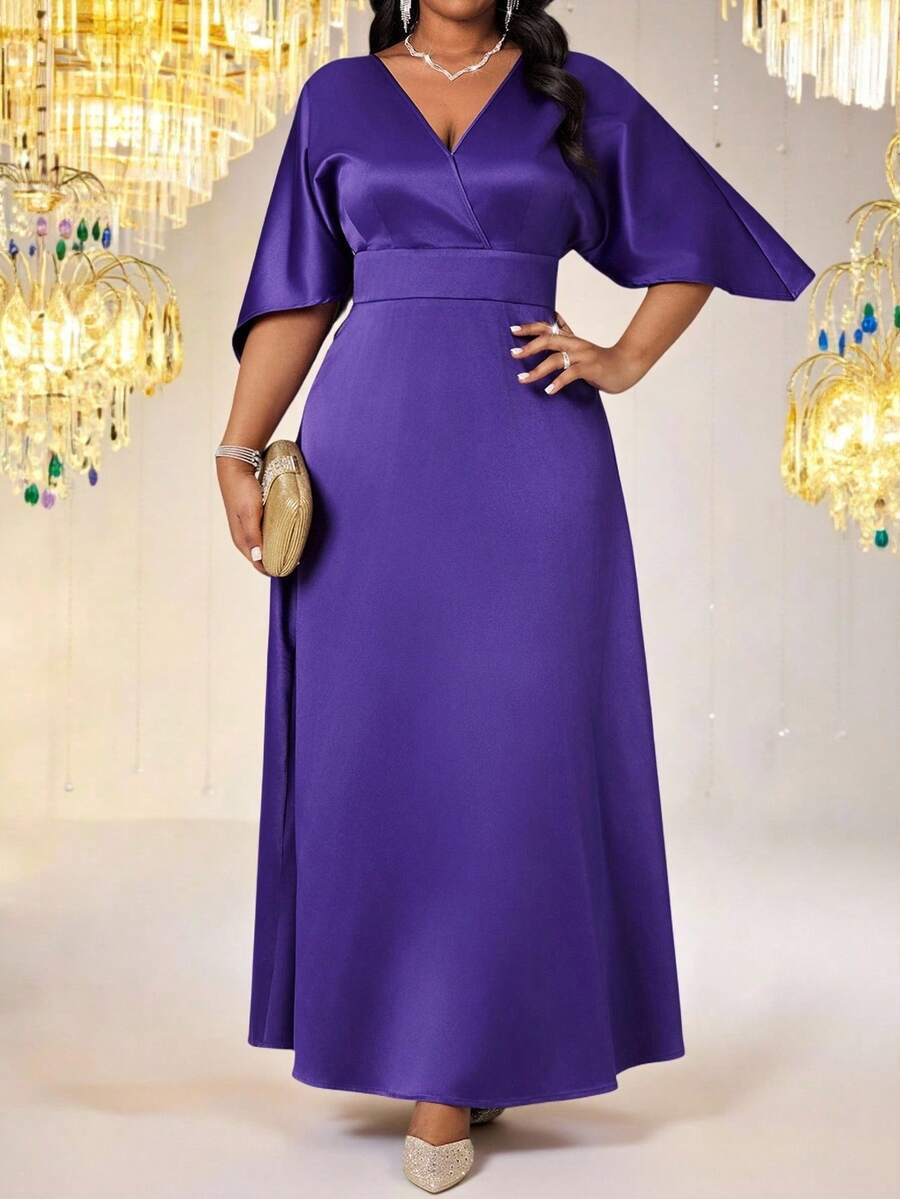 Rochie de ocazie SHEIN, mov