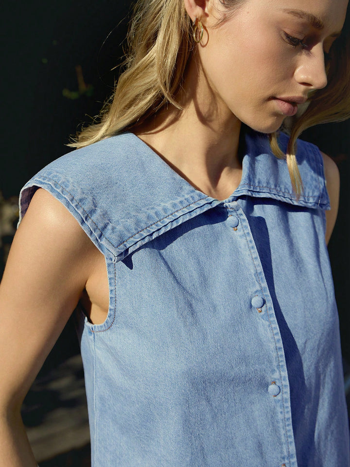 Top SHEIN, albastru