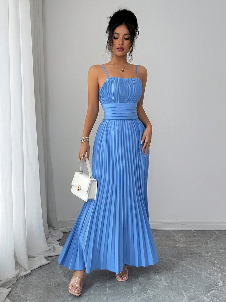 SHEIN maxi ruha, kék