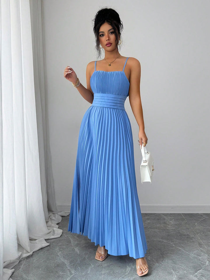SHEIN maxi ruha, kék