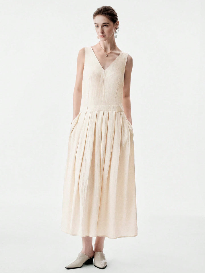Rochie maxi SHEIN, portocaliu