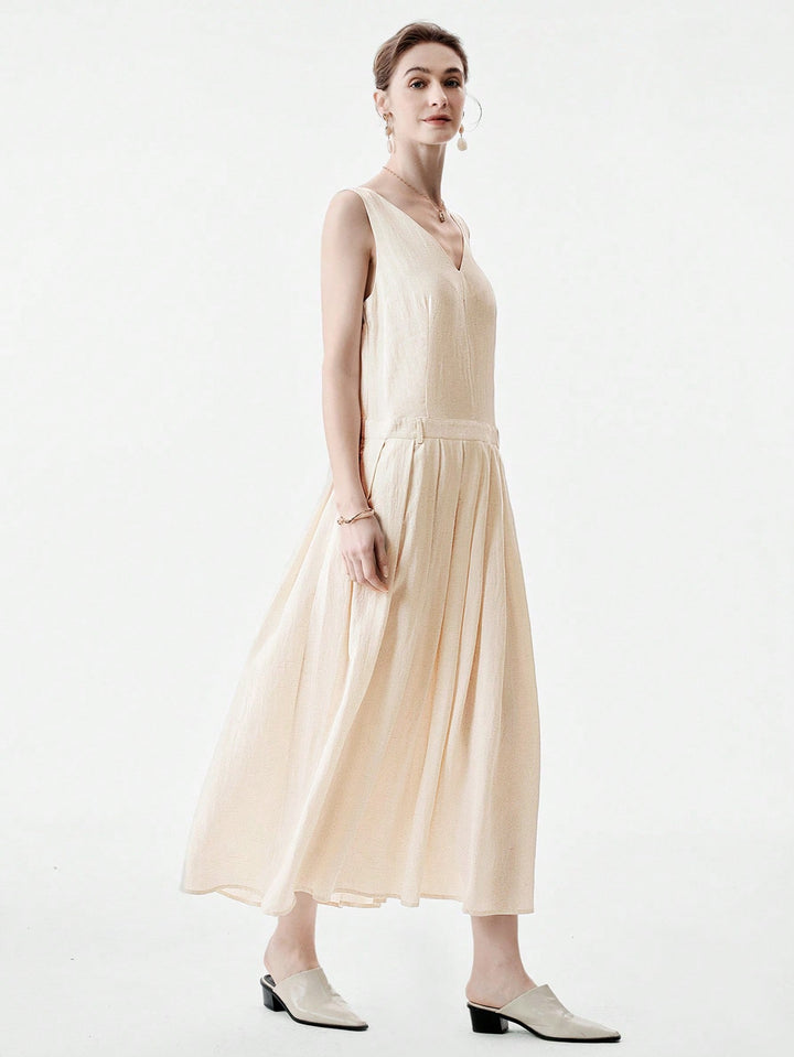 Rochie maxi SHEIN, portocaliu