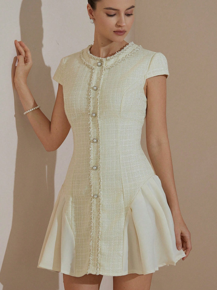 Rochie scurtă SHEIN, alb