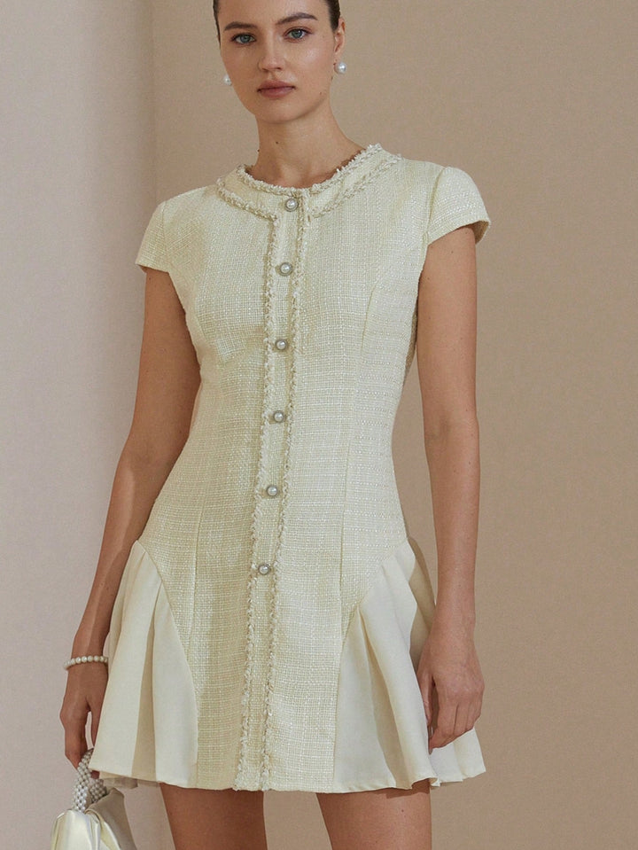 Rochie scurtă SHEIN, alb