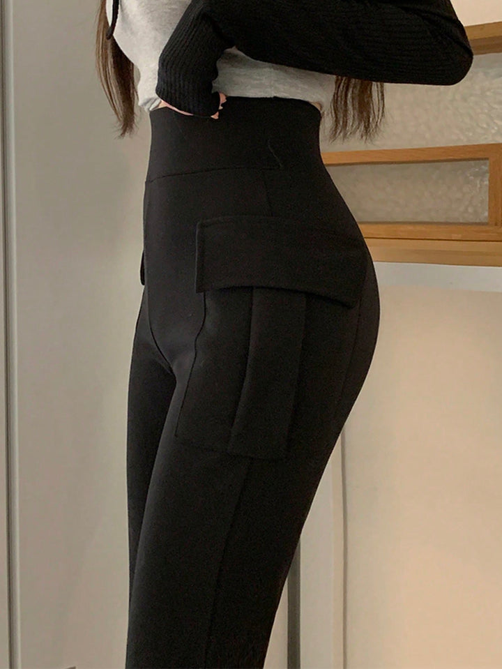 Pantaloni SHEIN, negru