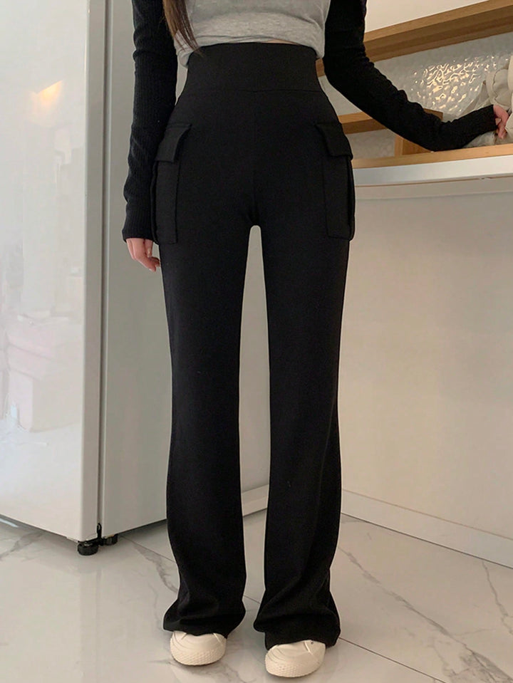 Pantaloni SHEIN, negru
