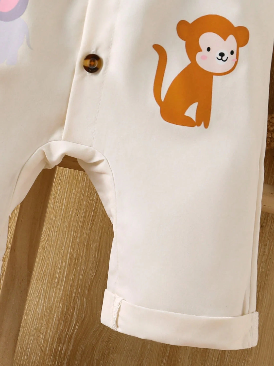 SHEIN Cream Jumpsuit and Hat Set