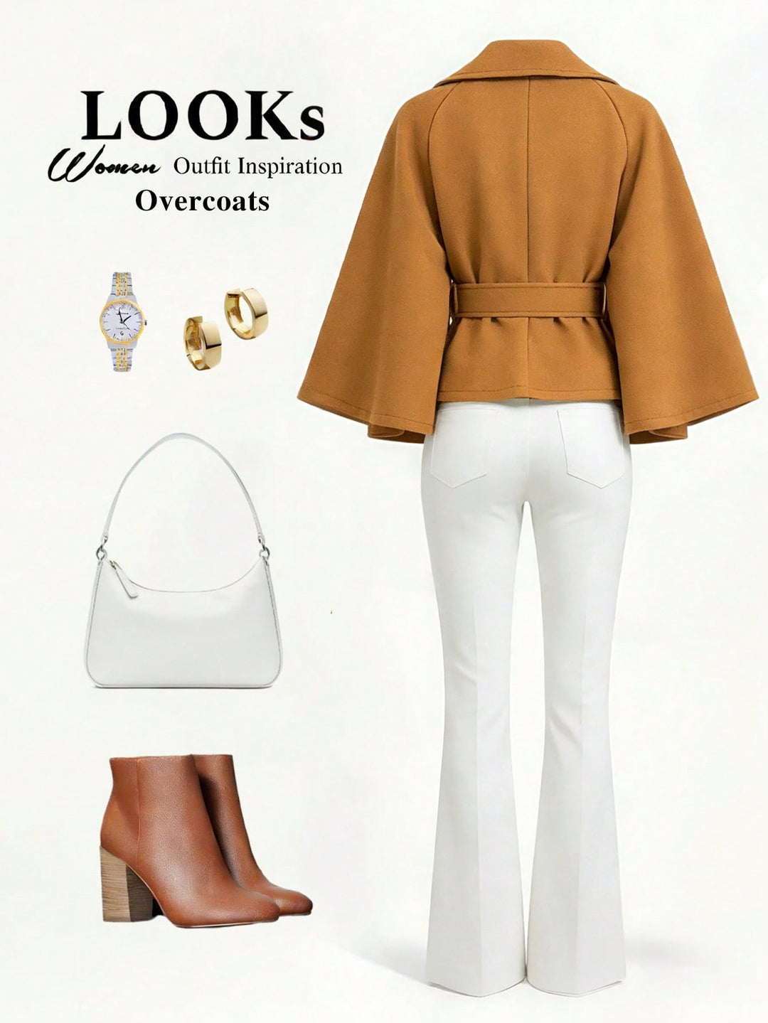 SHEIN kabát, khaki
